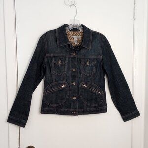 Chico's Platinum Denim Jacket